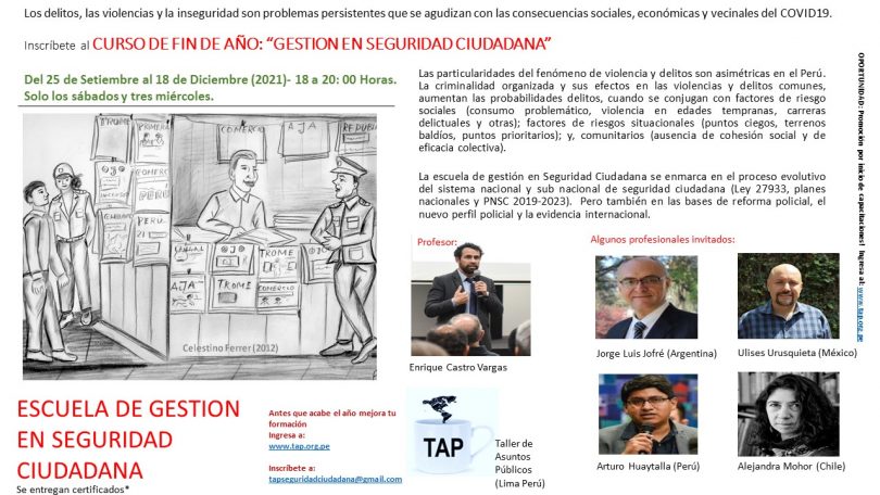 Escuela Gestión Seguridad Ciudadana